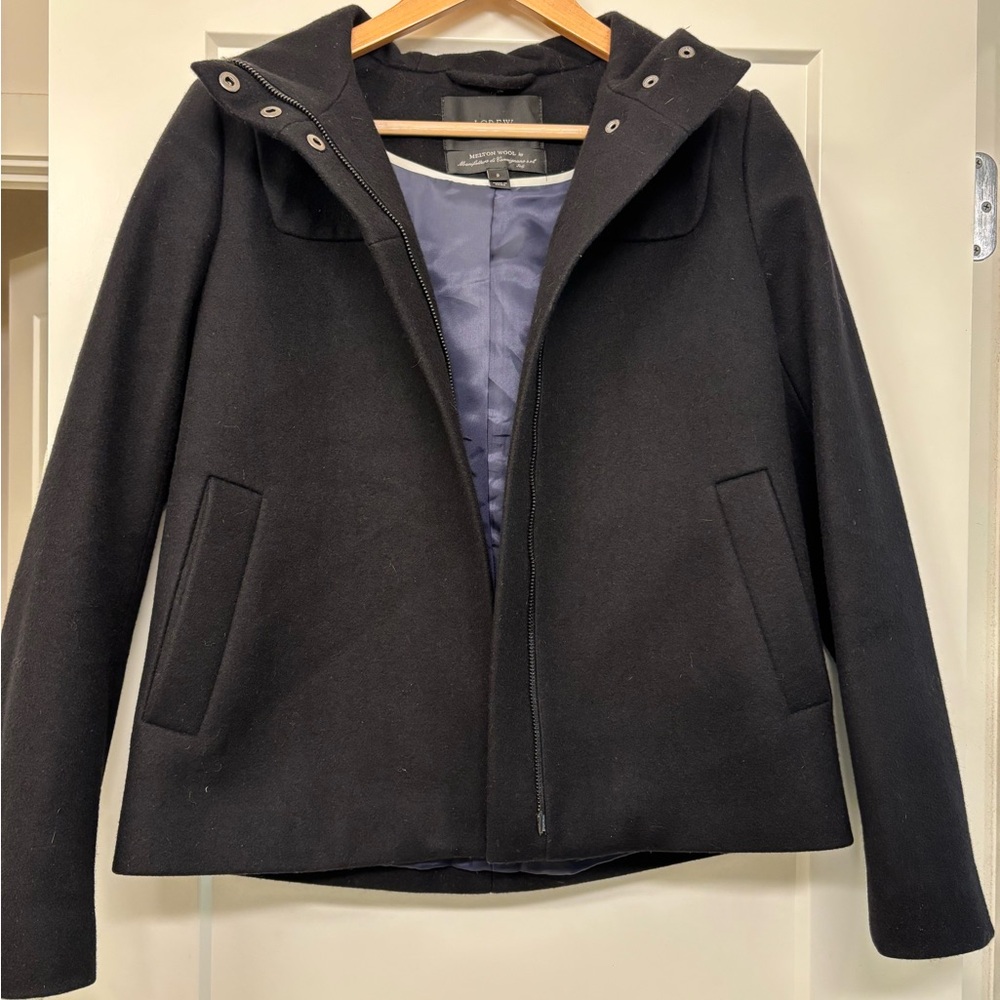 J.Crew Navy Wool Women's Jacket